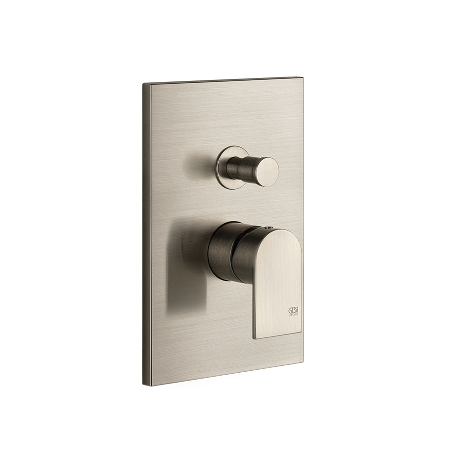 Gessi Shower Mixer 44634 in Finox Brushed Nickel