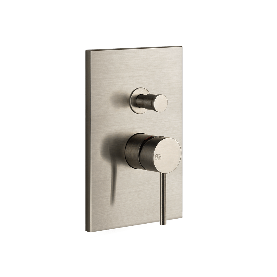 Gessi Shower Mixer 44664 in Finox Brushed Nickel