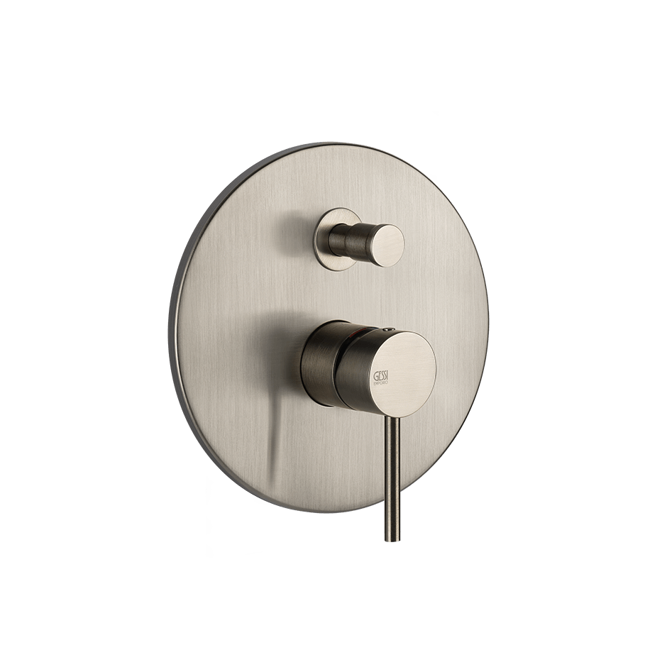 Gessi Shower Mixer 44667 in Finox Brushed Nickel