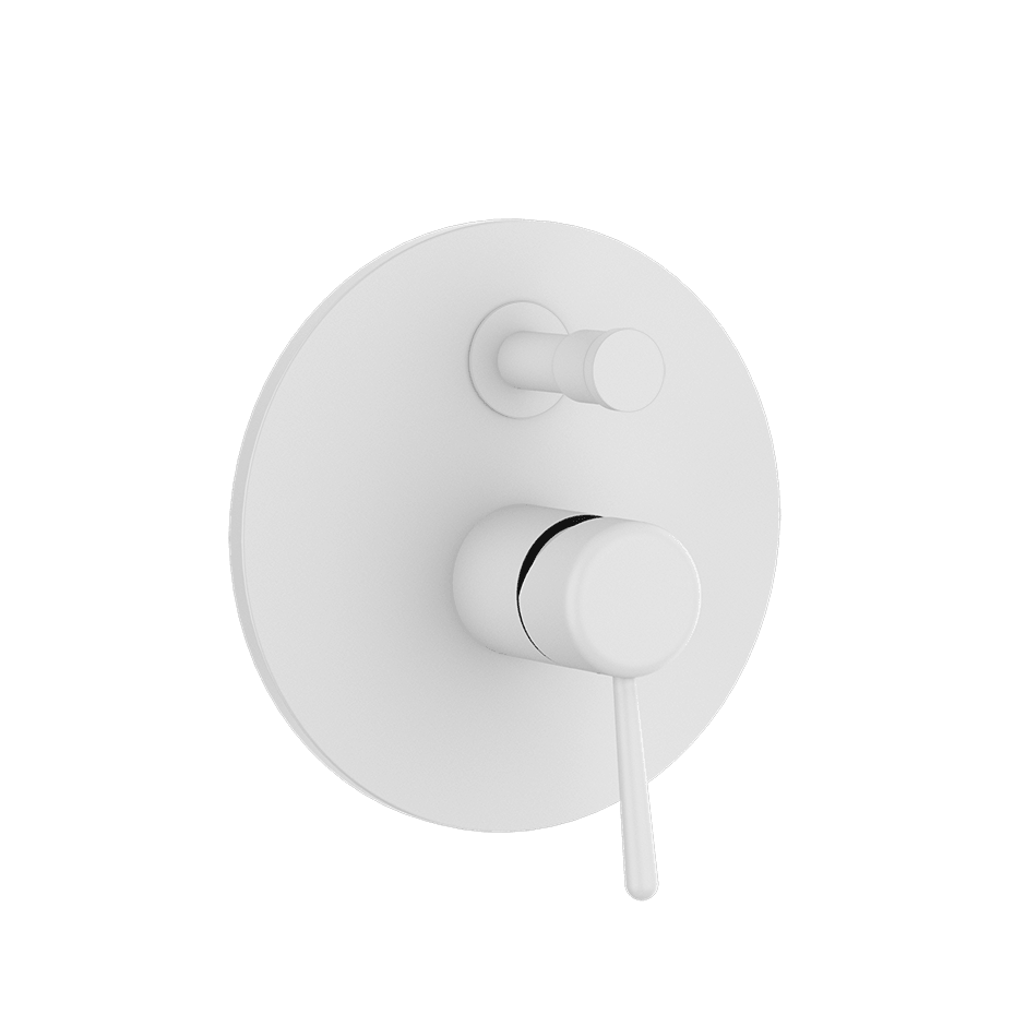 Gessi Shower Mixer 44678 in Matte White