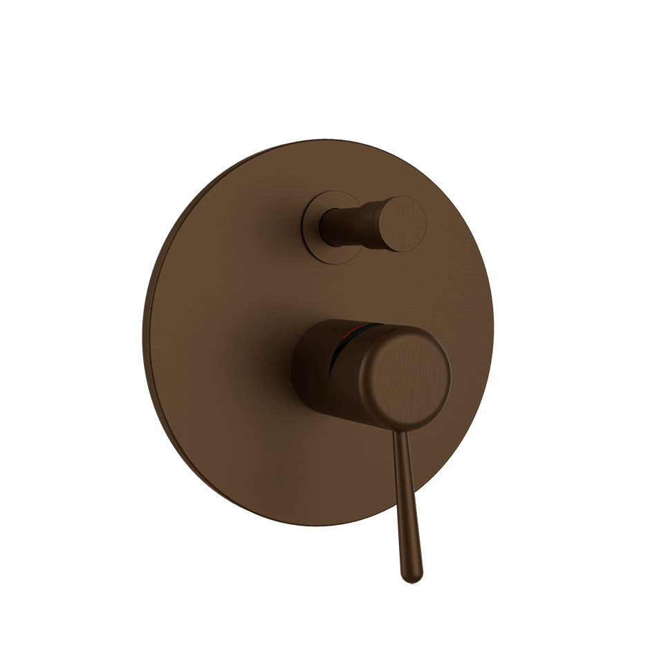 Gessi Shower Mixer 44678 in Dark Bronze