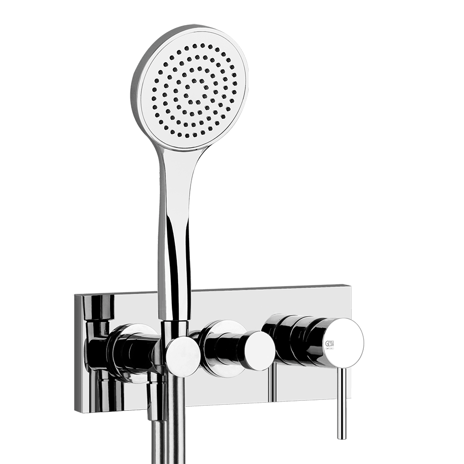 Gessi Bath Mixer 44828 in Chrome