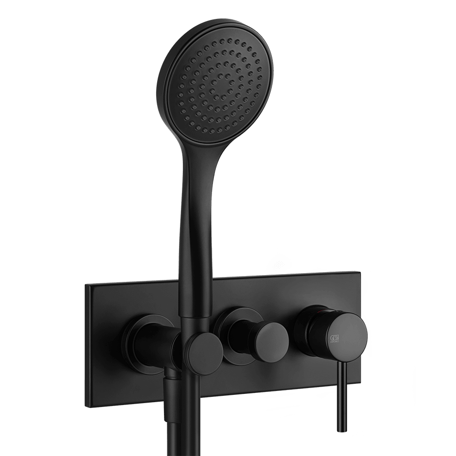 Gessi Bath Mixer 44828 in Matte Black