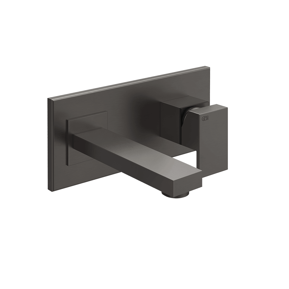 Gessi Washbasin Mixer 44834 in Black Metal Br. Pvd
