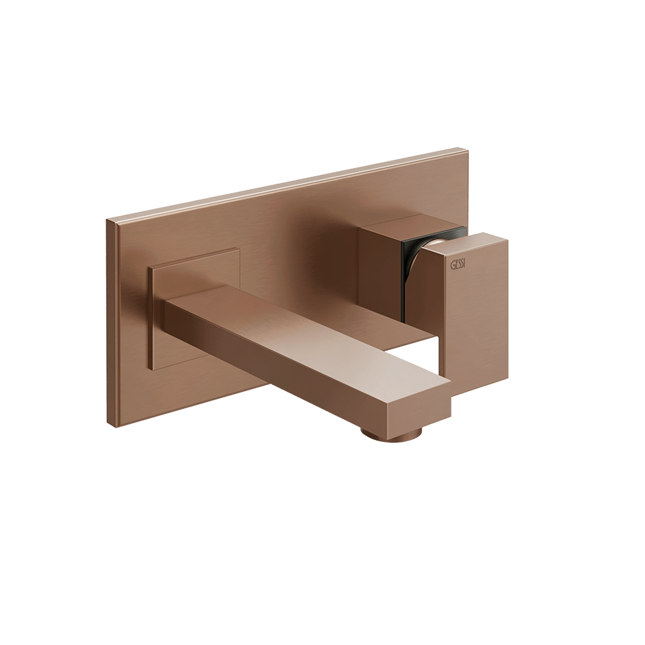 Gessi Washbasin Mixer 44834 in Copper Brushed Pvd