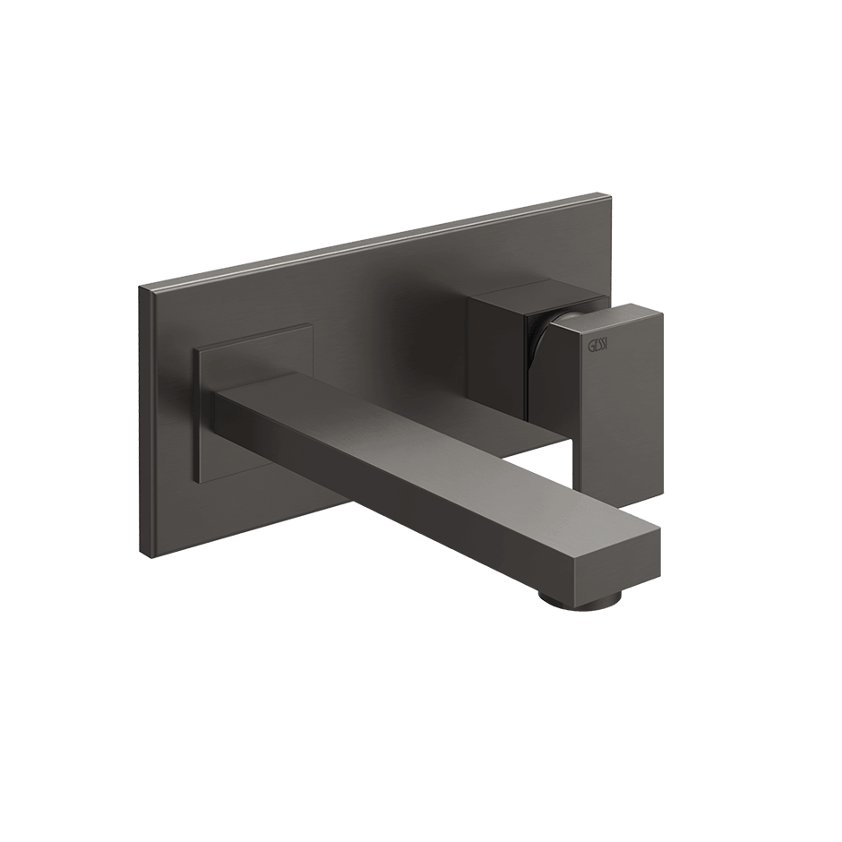 Gessi Washbasin Mixer 44836 in Black Metal Br. Pvd
