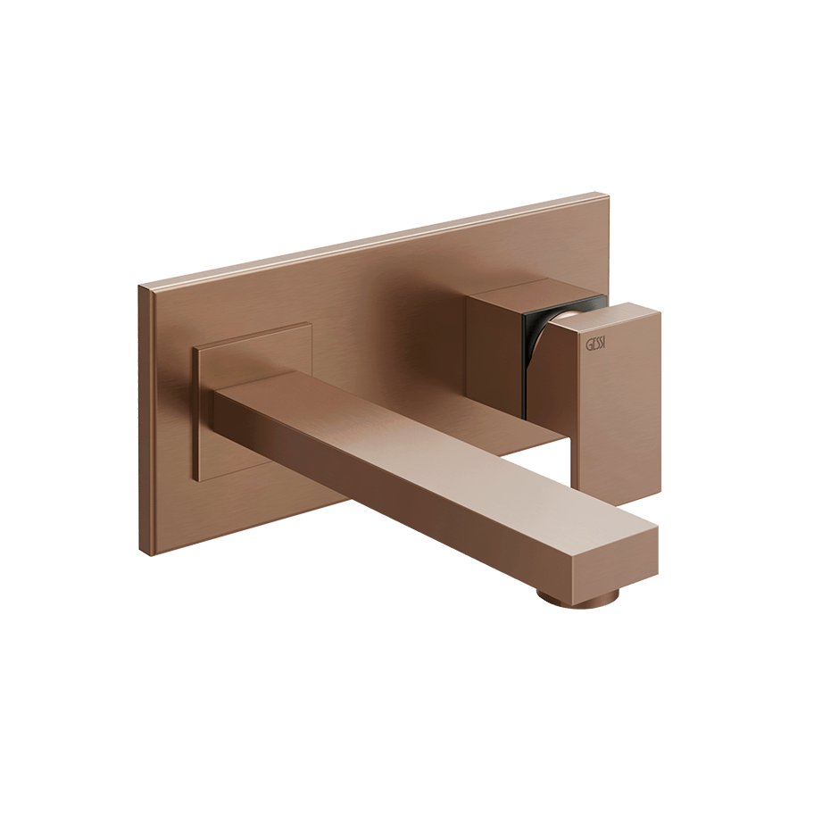 Gessi Washbasin Mixer 44836 in Copper Brushed Pvd