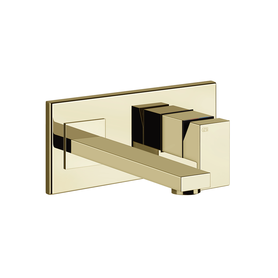 Gessi Washbasin Mixer 44836 in Brass Pvd
