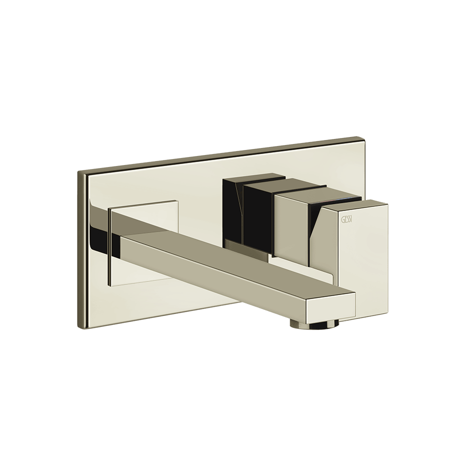 Gessi Washbasin Mixer 44836 in Nickel Pvd