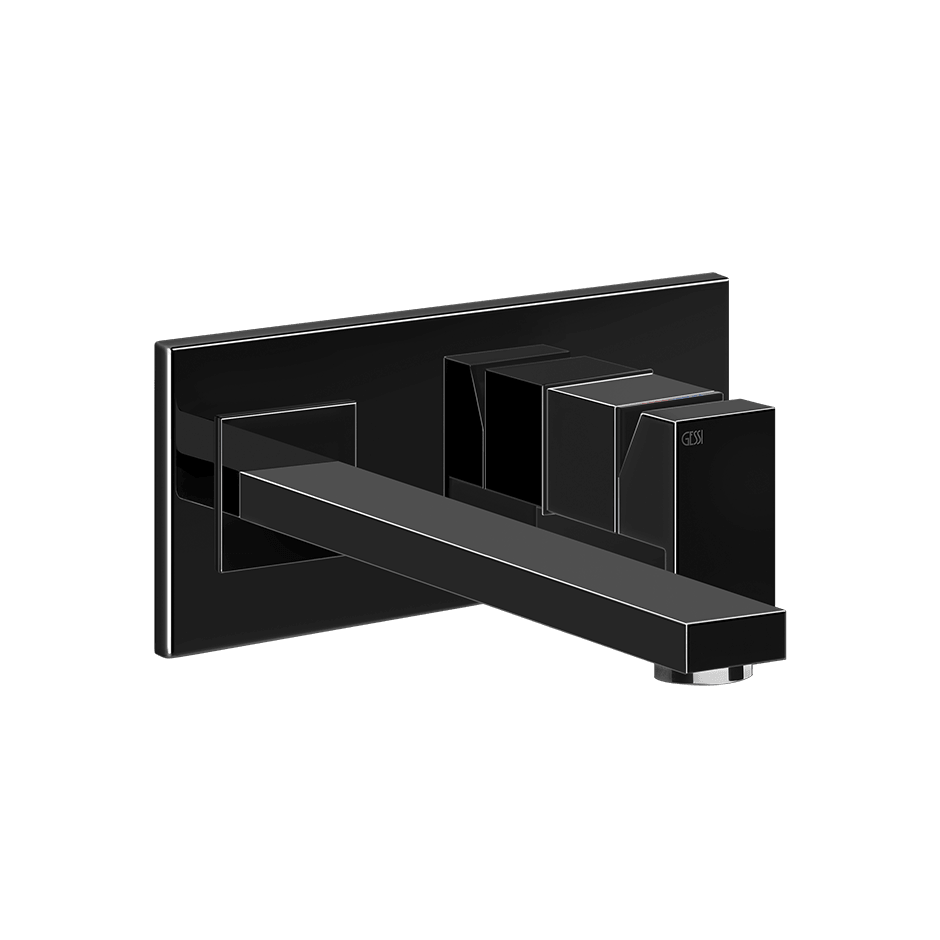 Gessi Washbasin Mixer 44838 in Black Metal Pvd