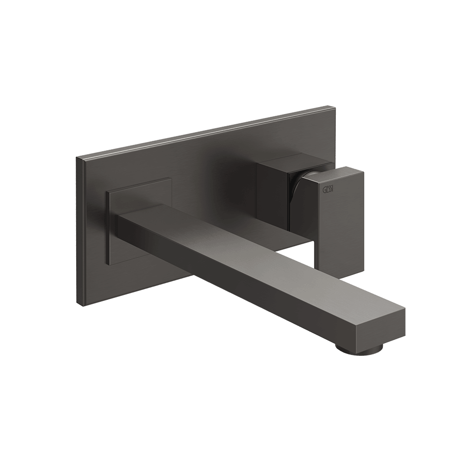 Gessi Washbasin Mixer 44838 in Black Metal Br. Pvd