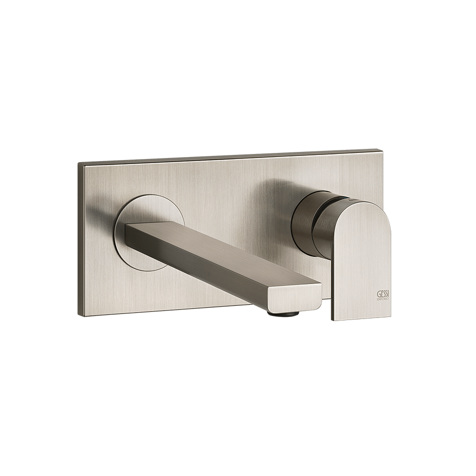 Gessi Washbasin Mixer 44893 in Finox Brushed Nickel