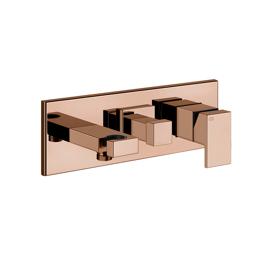 Gessi Bath Mixer 44910 in Copper Pvd