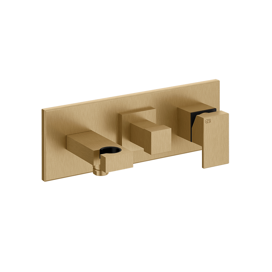 Gessi Bath Mixer 44910 in Warm Bronze Br. Pvd