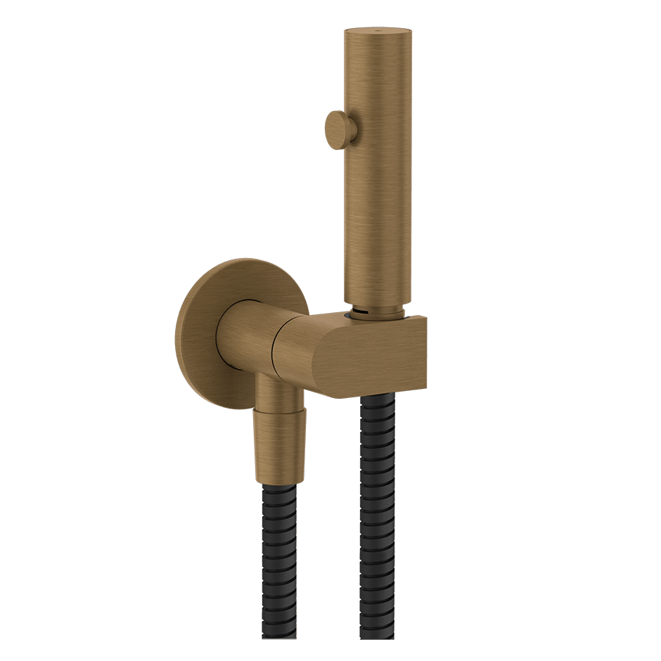 Gessi Hydrobrush 45122 in Antique Brass