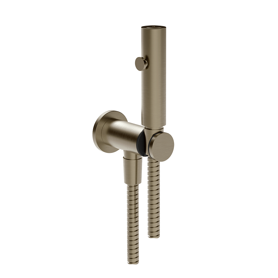 Gessi Shut-Off 45123 in Finox Brushed Nickel