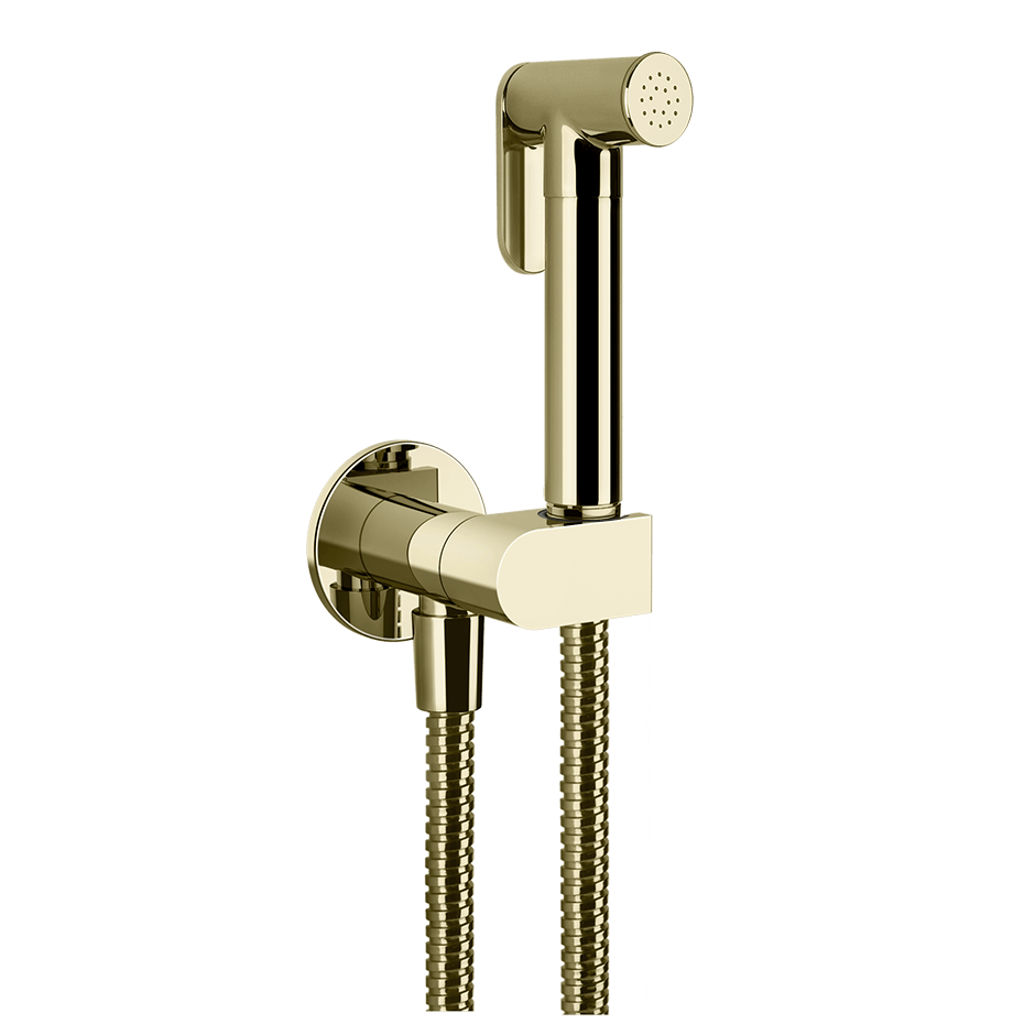 Gessi Shut-Off 45126 in Brass Pvd