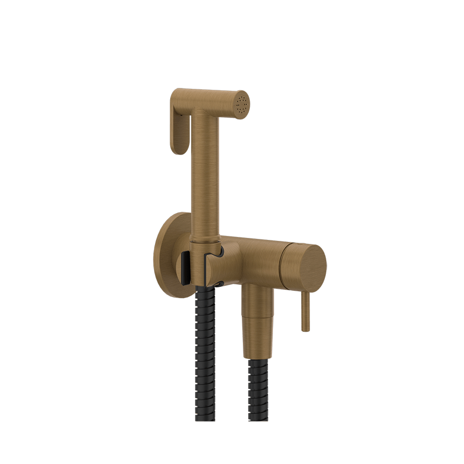 Gessi Shut-Off 45130 in Antique Brass