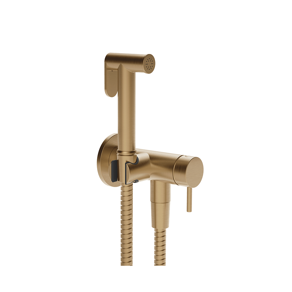 Gessi Shut-Off 45130 in Warm Bronze Br. Pvd