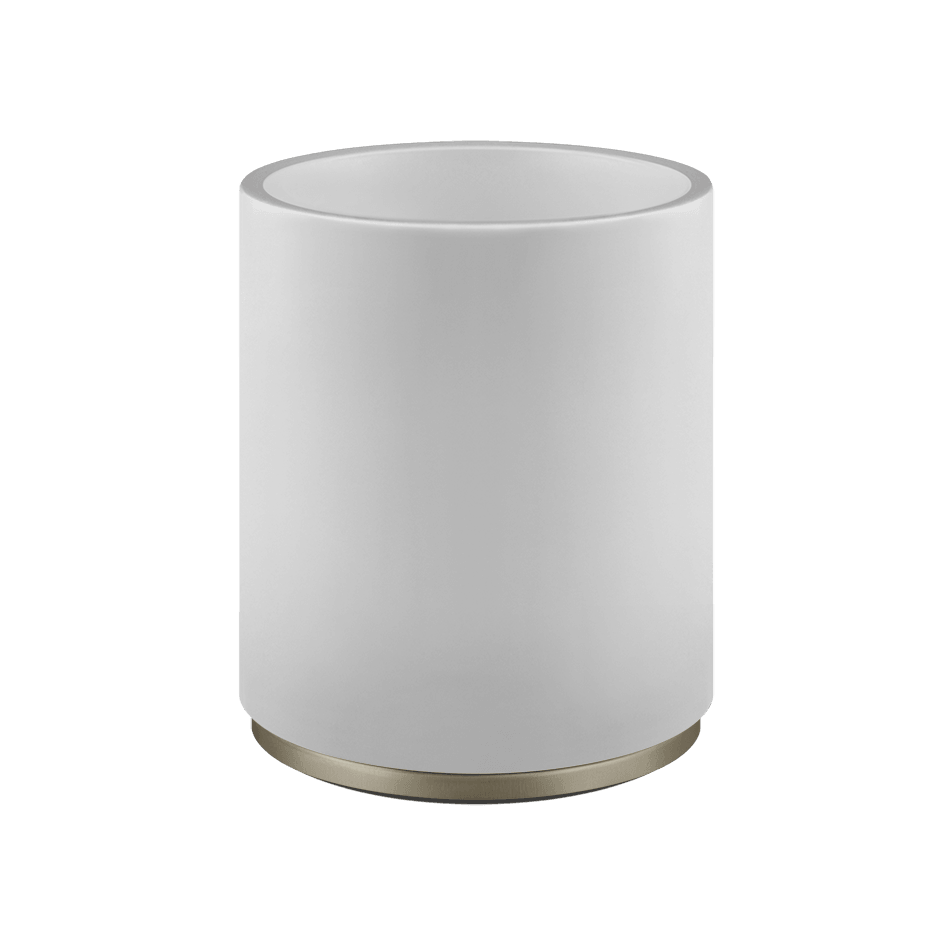 Gessi Waste-Paper Basket 45590 in Finox Brushed Nickel