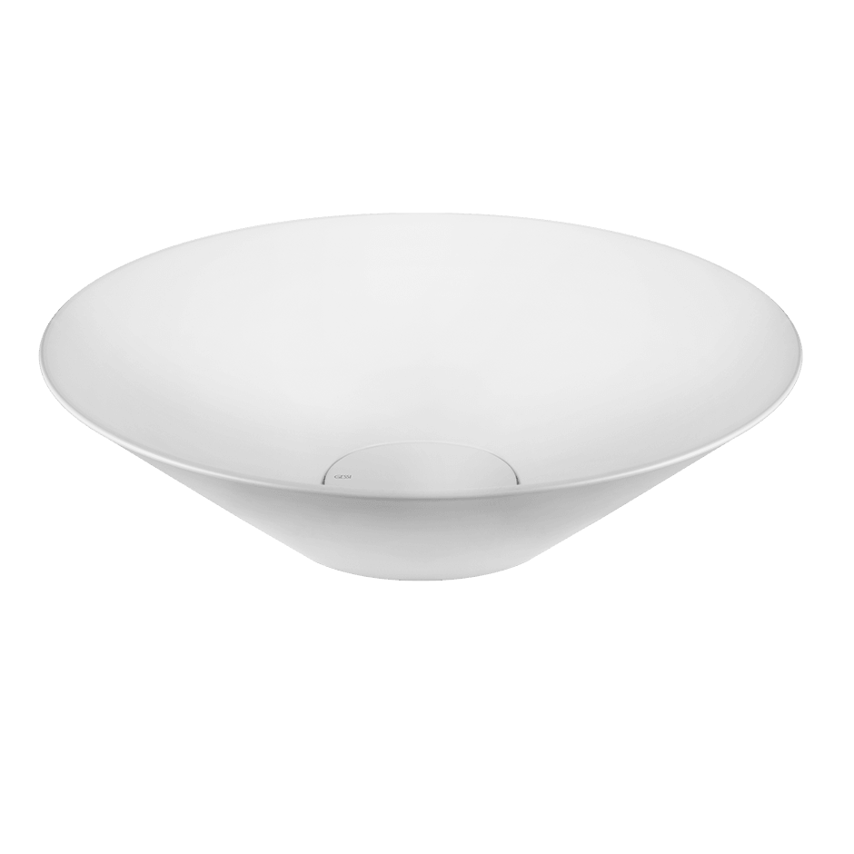 Gessi Washbasin 45903 in Cristalplant Matt White