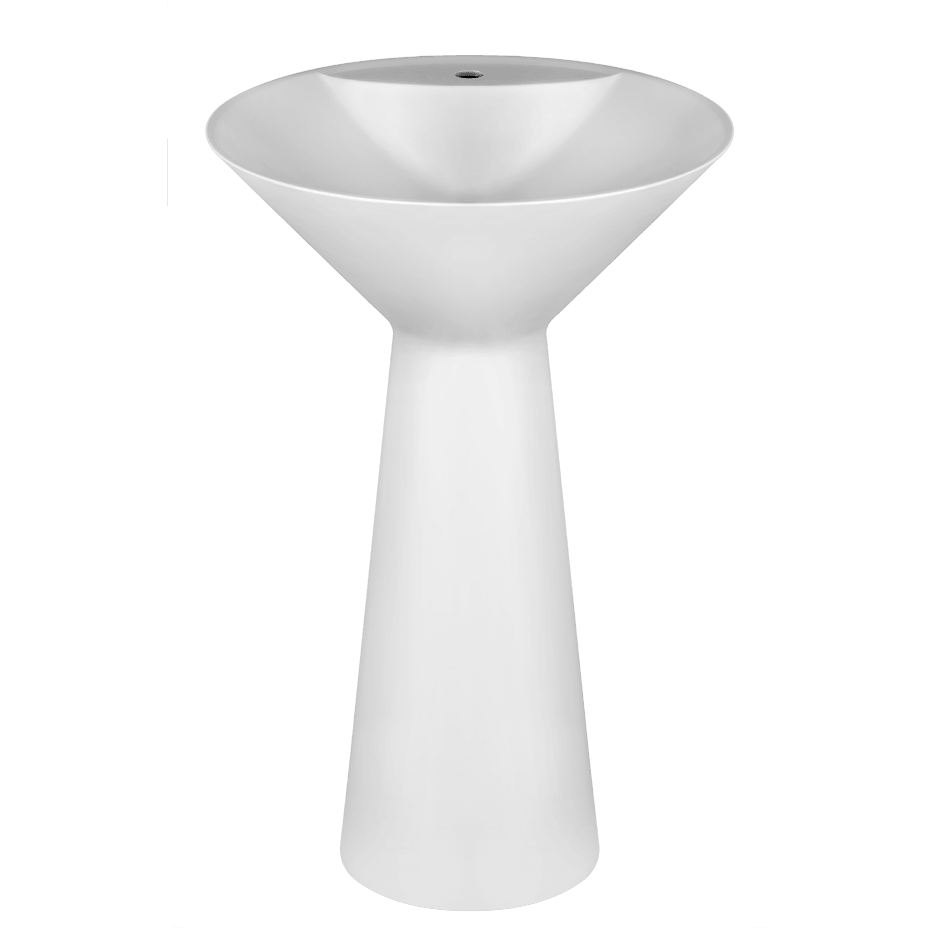 Gessi Washbasin 45907 in Cristalplant Matt White