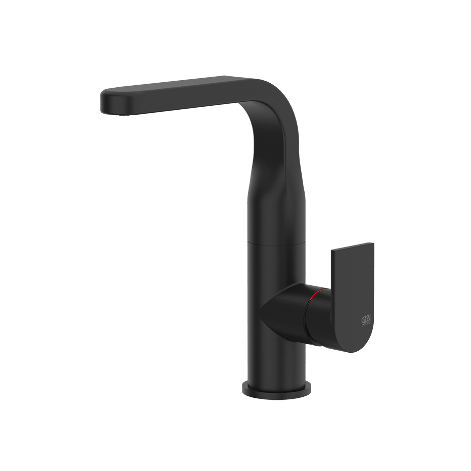 Gessi Washbasin Mixer 47124 in Matte Black