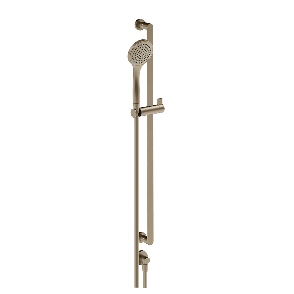 Gessi Sliding Rail 47264 in Finox Brushed Nickel