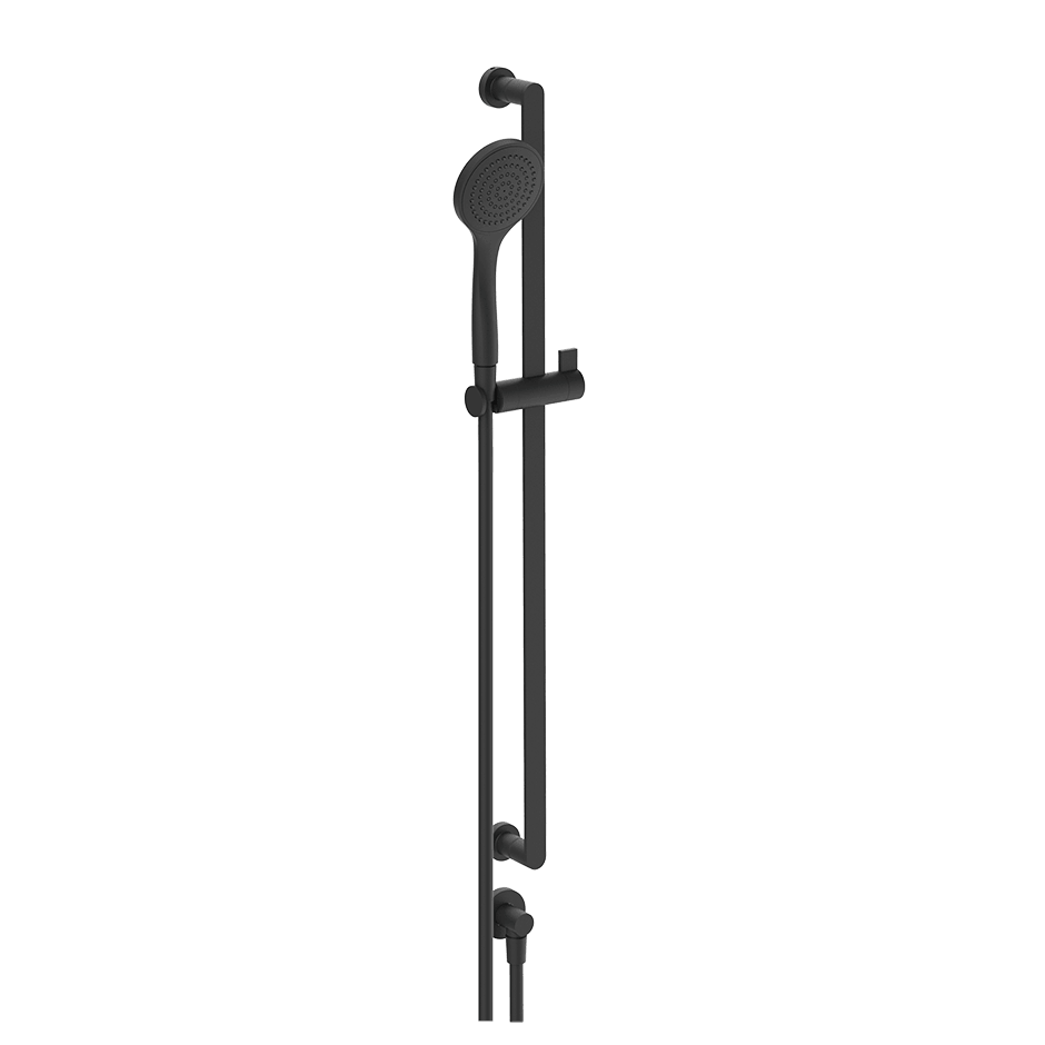 Gessi Sliding Rail 47264 in Matte Black