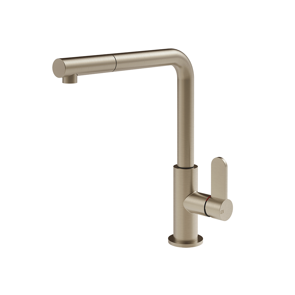 Gessi Sink Mixer 50103 in Finox Brushed Nickel