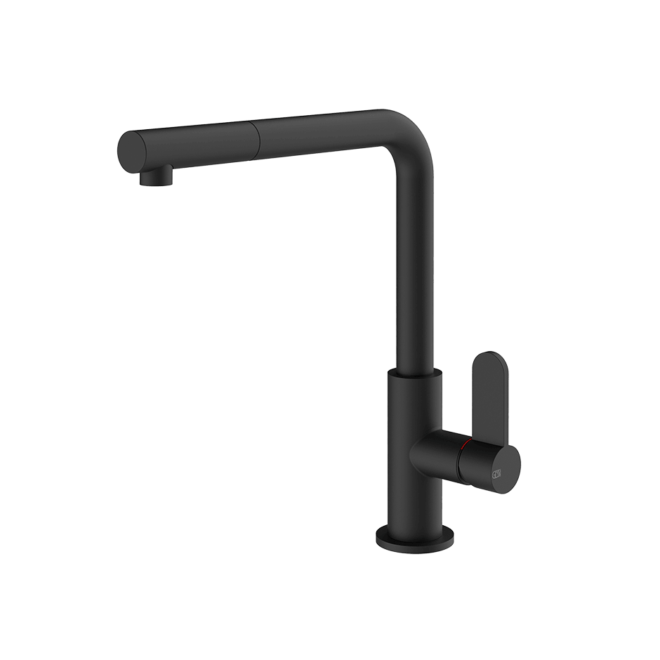 Gessi Sink Mixer 50103 in Matte Black