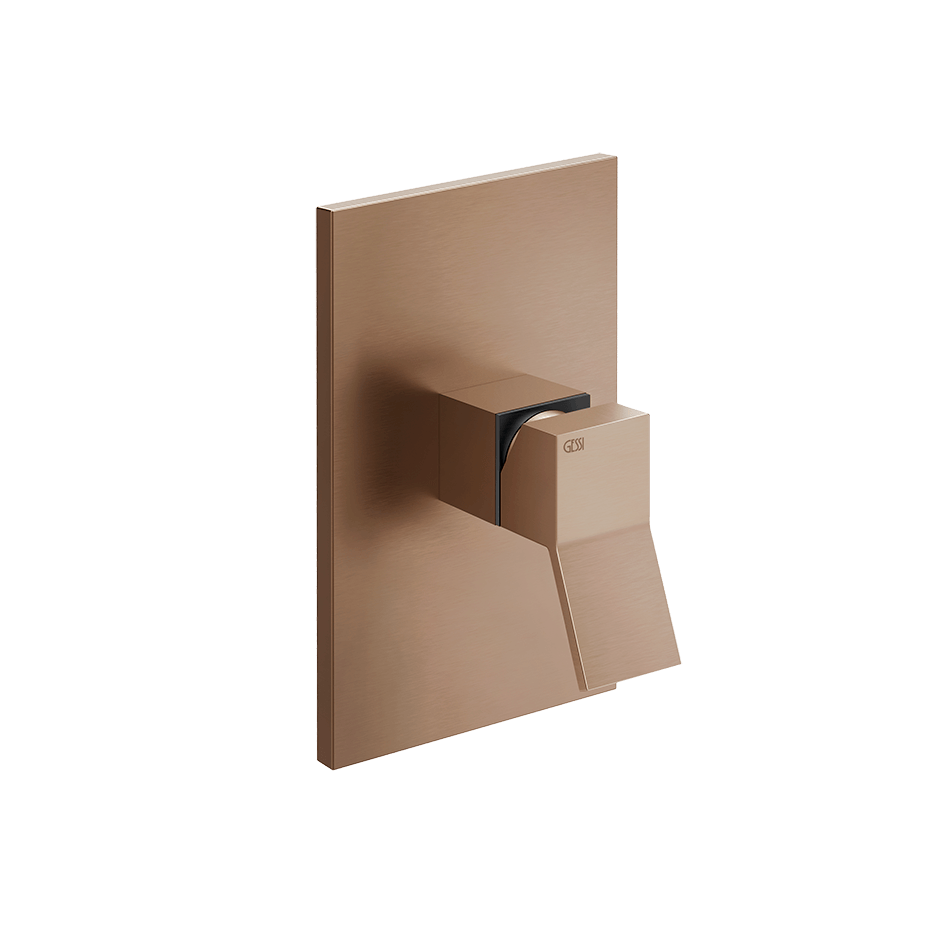 Gessi Shower Mixer 53061 in Copper Brushed Pvd