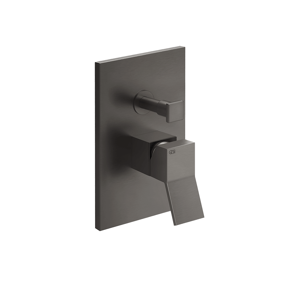 Gessi Shower Mixer 53079 in Black Metal Br. Pvd