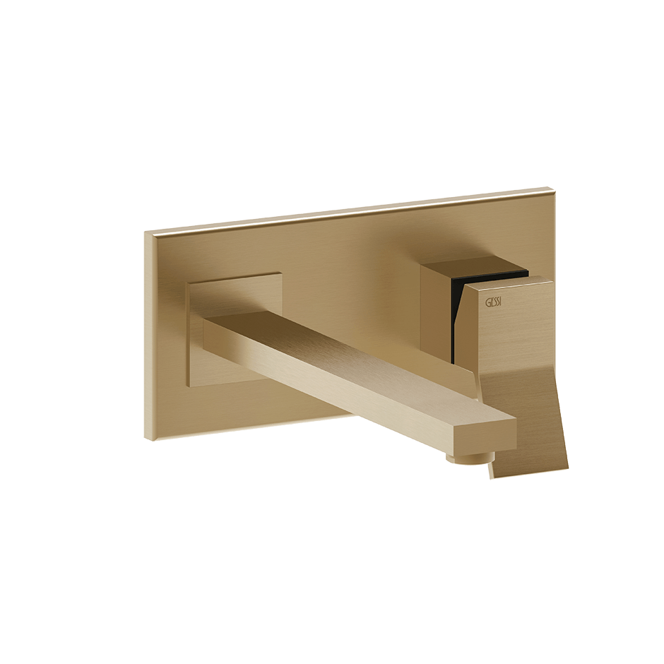 Gessi Washbasin Mixer 53088 in Warm Bronze Br. Pvd