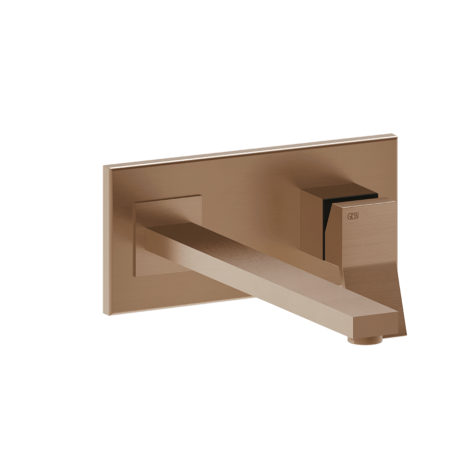 Gessi Washbasin Mixer 53090 in Copper Brushed Pvd