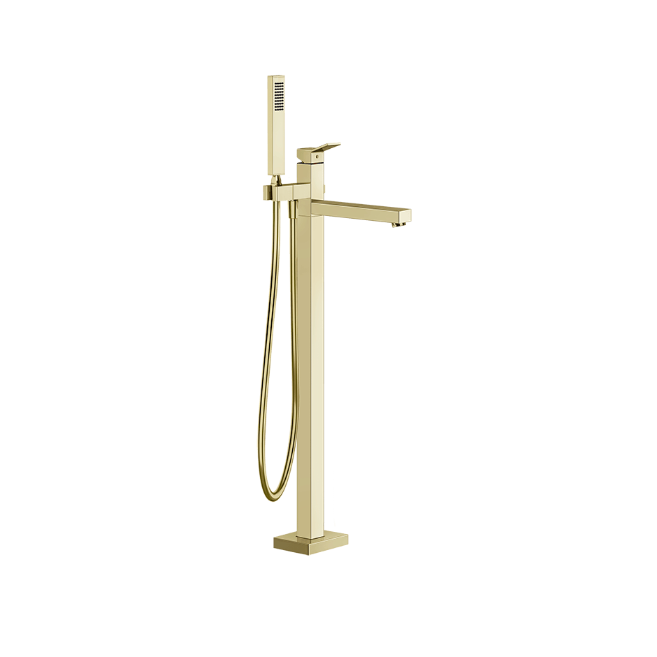 Gessi Bath Mixer 53129 in Brass Pvd