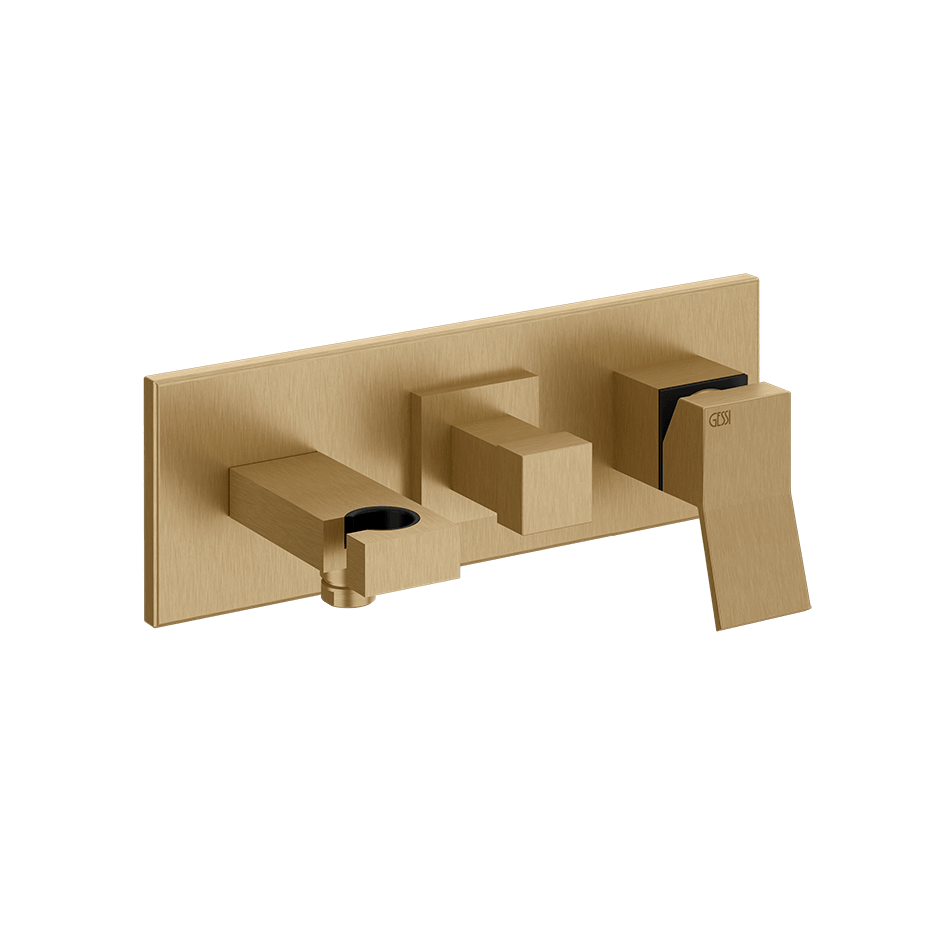 Gessi Shower Mixer 53140 in Warm Bronze Br. Pvd