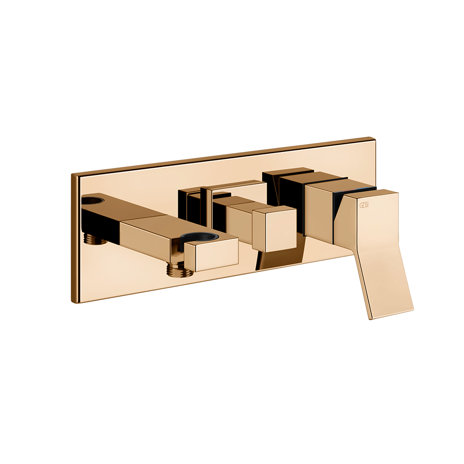 Gessi Shower Mixer 53141 in Warm Bronze Pvd