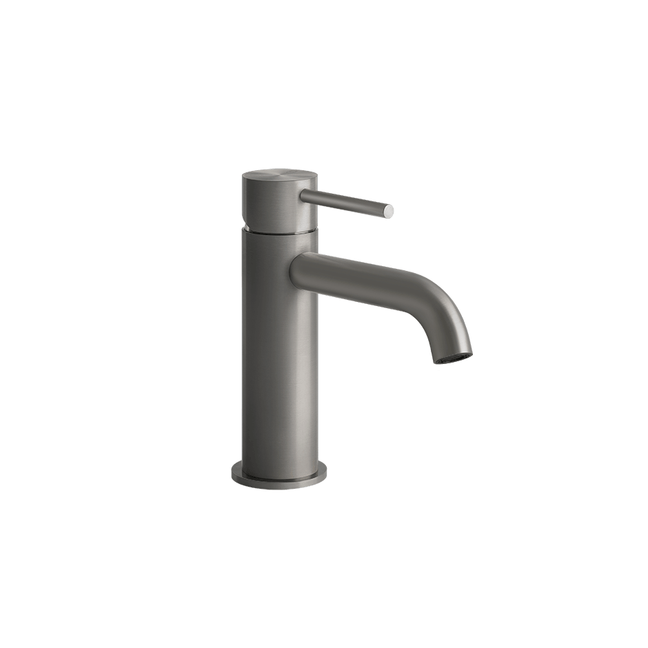 Gessi Washbasin Mixer 54002 in Steel Brushed