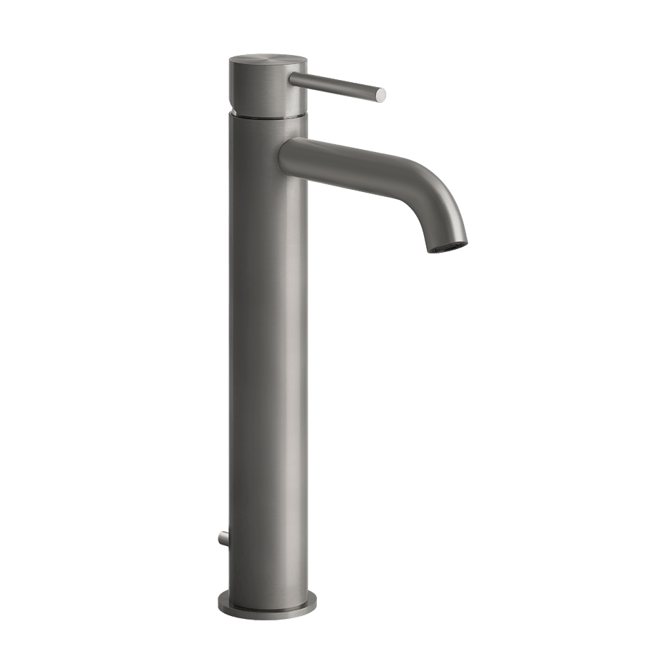 Gessi Washbasin Mixer 54004 in Steel Brushed