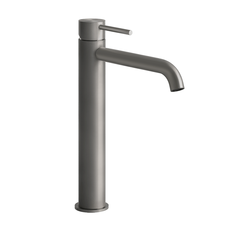 Gessi Washbasin Mixer 54006 in Steel Brushed