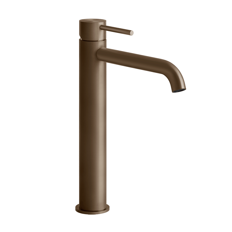 Gessi Washbasin Mixer 54006 in Coffee Bronze Brushed Pvd