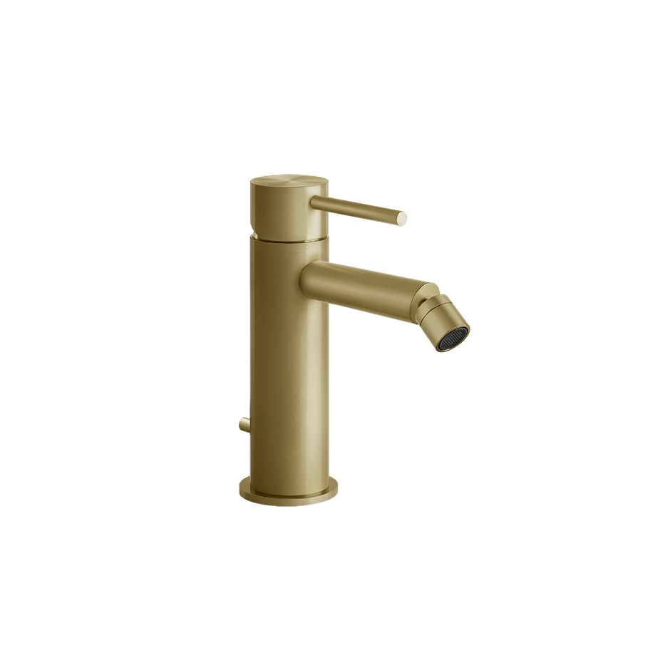 Gessi Bidet Mixer 54007 in Brass Brushed Pvd