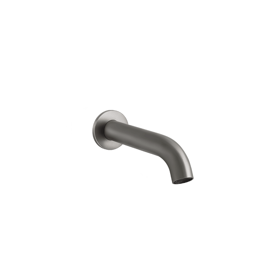 Gessi Bath Spout 54008 in Steel Brushed