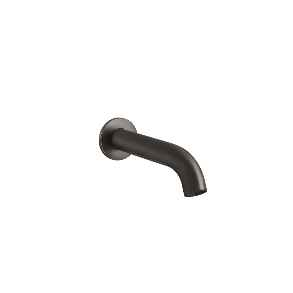 Gessi Bath Spout 54008 in Black Metal Br. Pvd