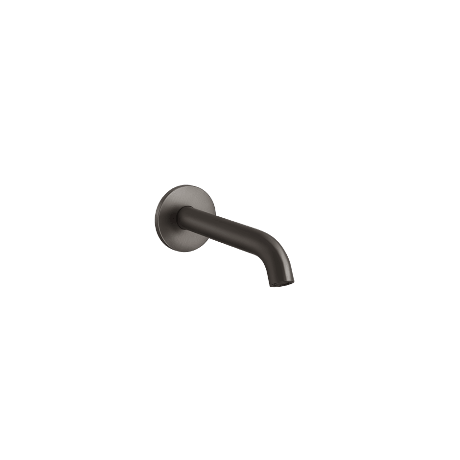 Gessi Basin Spout 54010 in Black Metal Br. Pvd