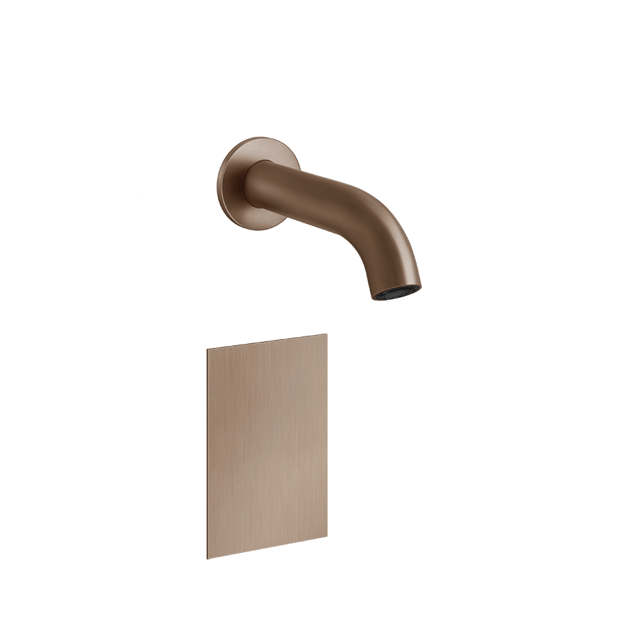 Gessi Electronic Mixer 54014 in Copper Brushed Pvd