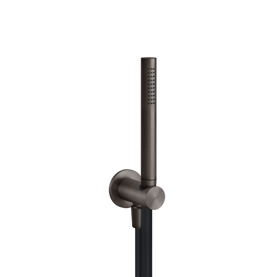 Gessi Shower Set 54023 in Black Metal Br. Pvd
