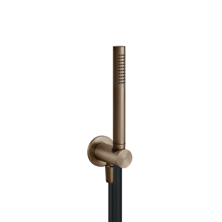 Gessi Shower Set 54023 in Coffee Bronze Brushed Pvd