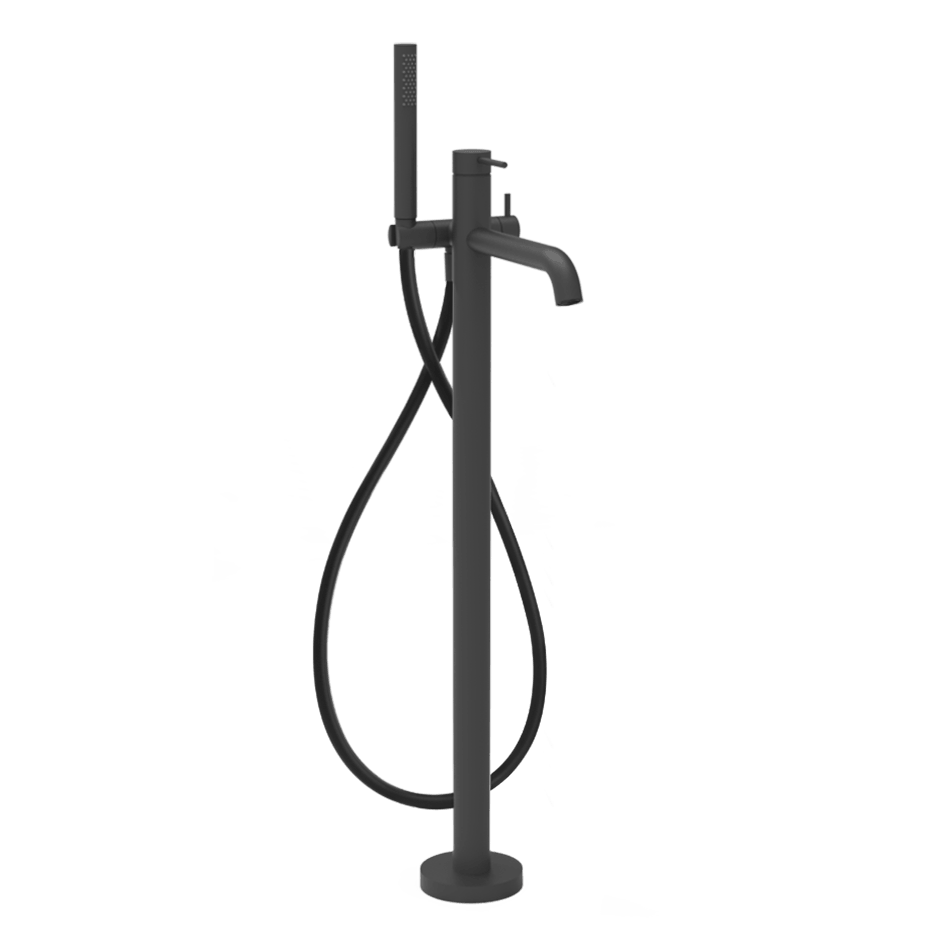 Gessi Bath Mixer 54028 in Matte Black